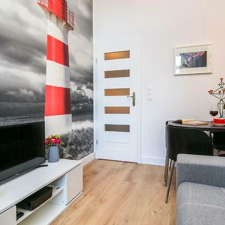 Berg Apartament Red Obok Starego Miasta Gdaňsk Exteriér fotografie