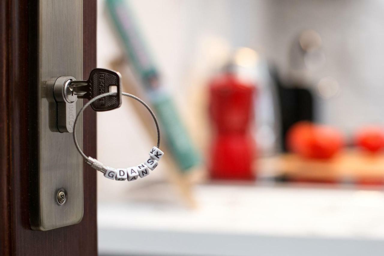 Berg Apartament Red Obok Starego Miasta Gdaňsk Exteriér fotografie