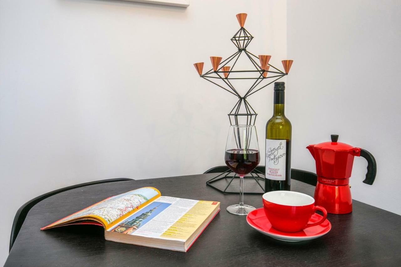 Berg Apartament Red Obok Starego Miasta Gdaňsk Exteriér fotografie