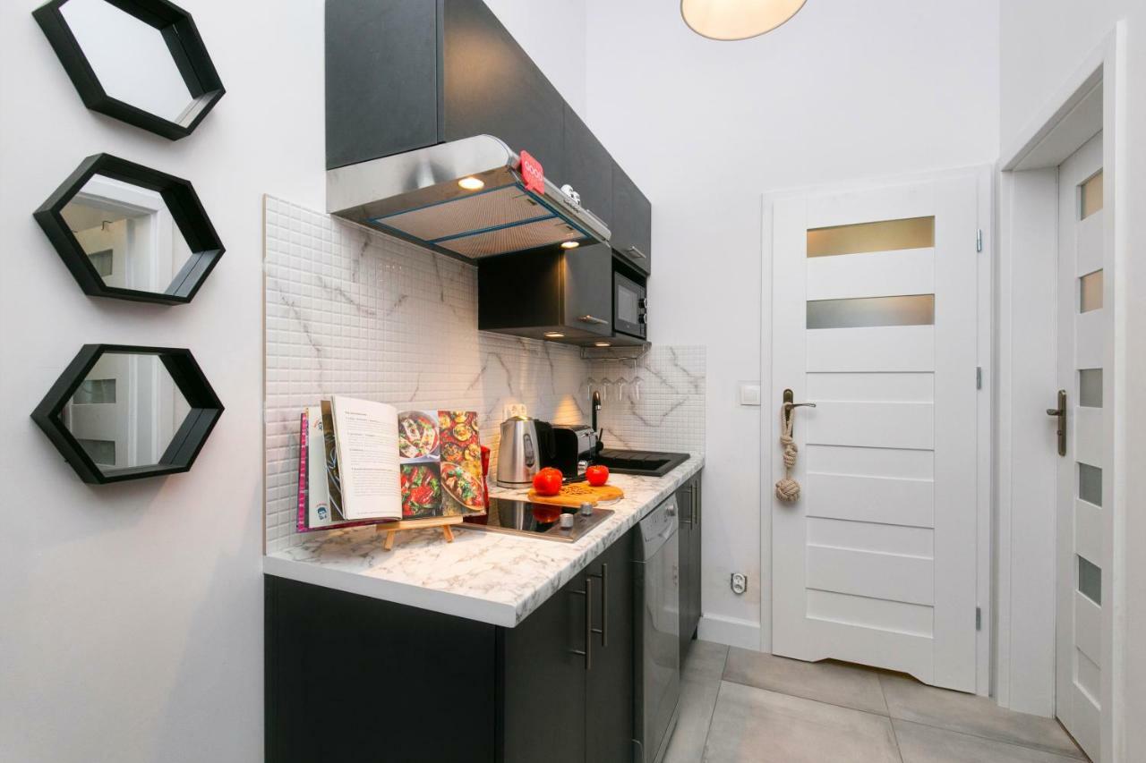 Berg Apartament Red Obok Starego Miasta Gdaňsk Exteriér fotografie